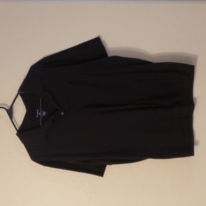 Men's Large George Black Polo Shirt